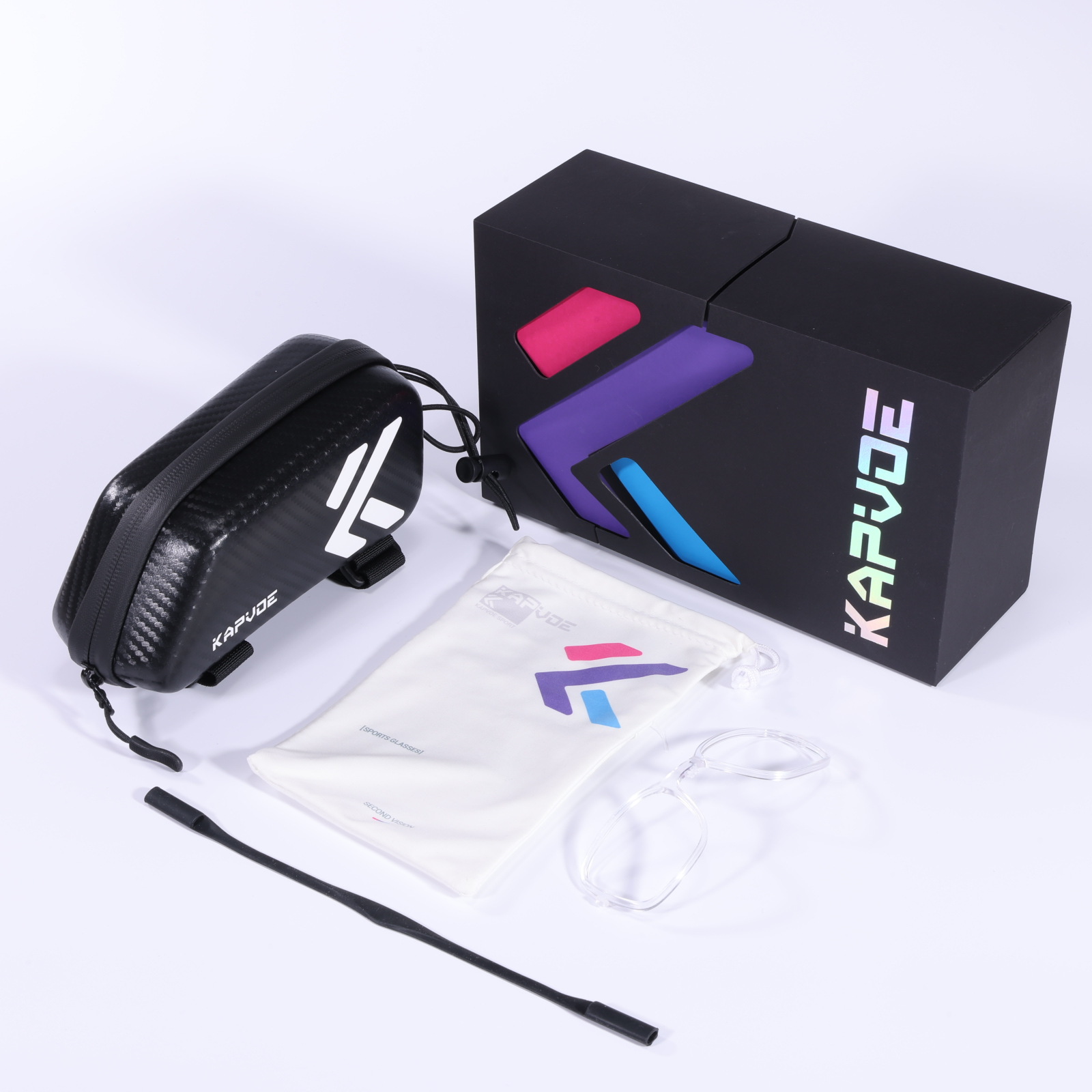 แว่นตาปั่นจักรยาน KAPVOE ป้องก - Color Changing Outdoor บทวิจารณ์และราคา