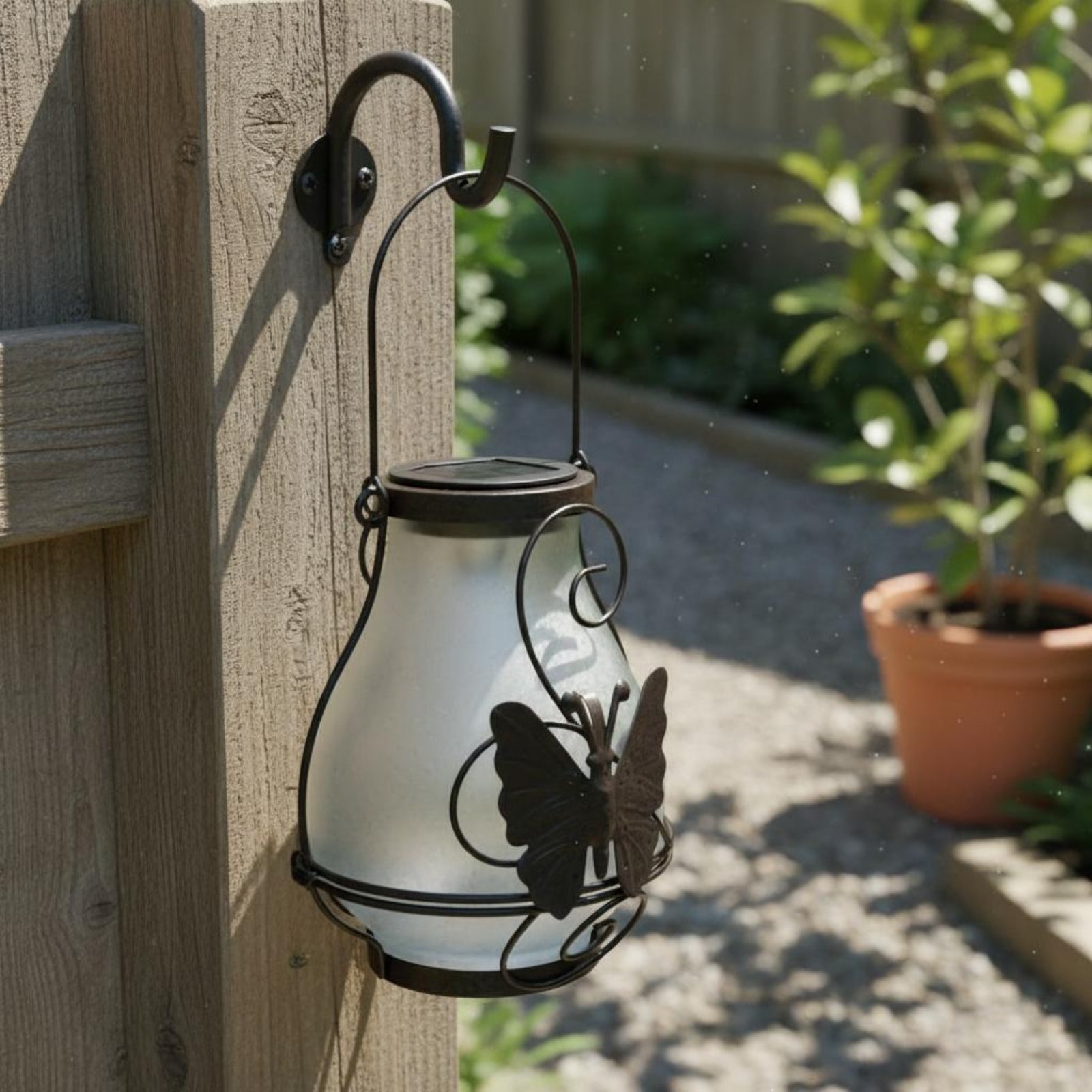 โคมไฟผีเสื้อพลังงานแสงอาทิตย์  - Outdoor Lighting Patio บทวิจารณ์และราคา