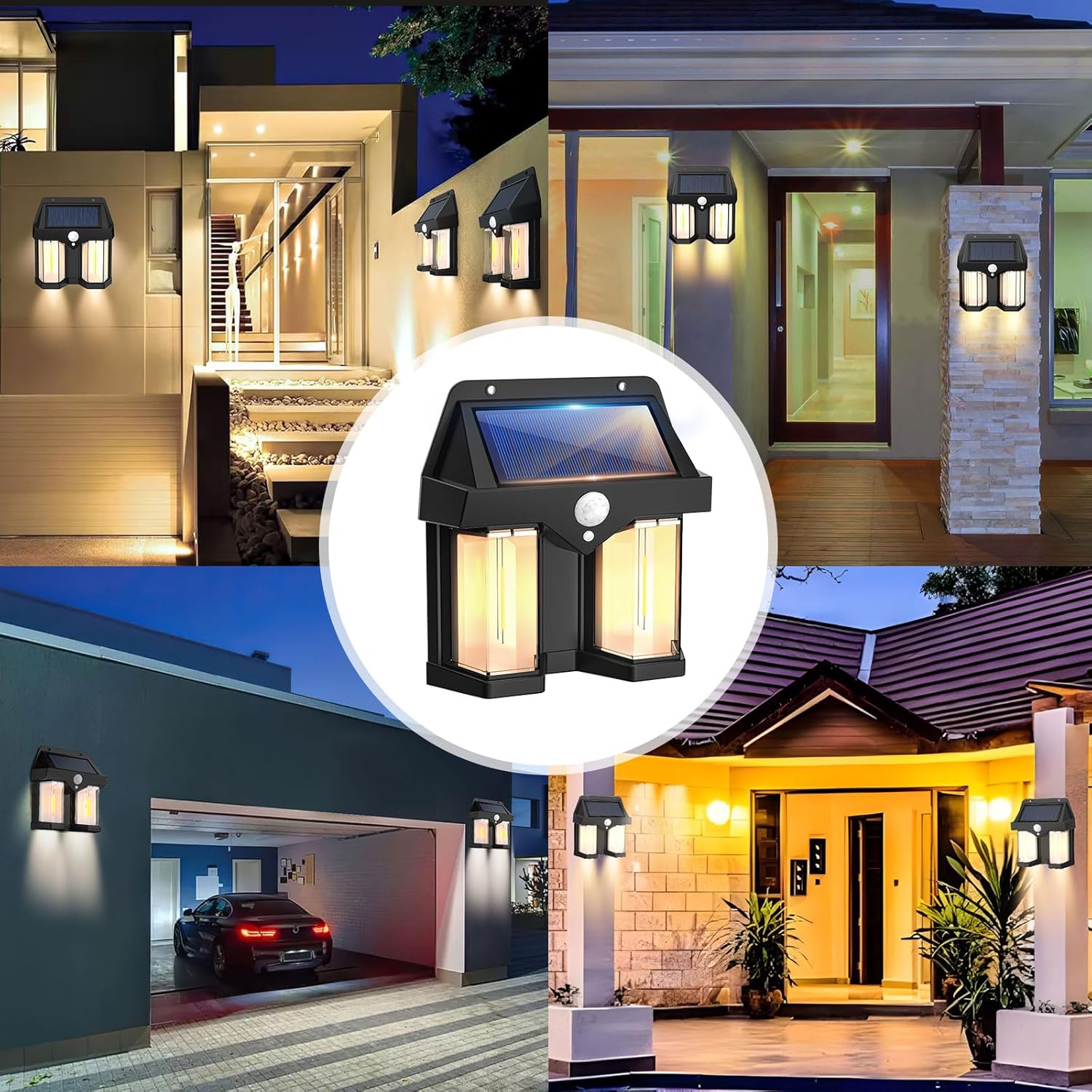 โคมไฟติดผนังพลังงานแสงอาทิตย์ส - Wired Pathway Light บทวิจารณ์และราคา