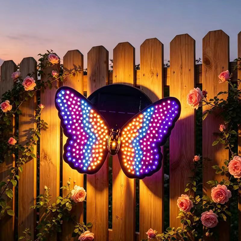 โคมไฟติดผนัง LED พลังงานแสงอาท - Color Changing Outdoor บทวิจารณ์และราคา