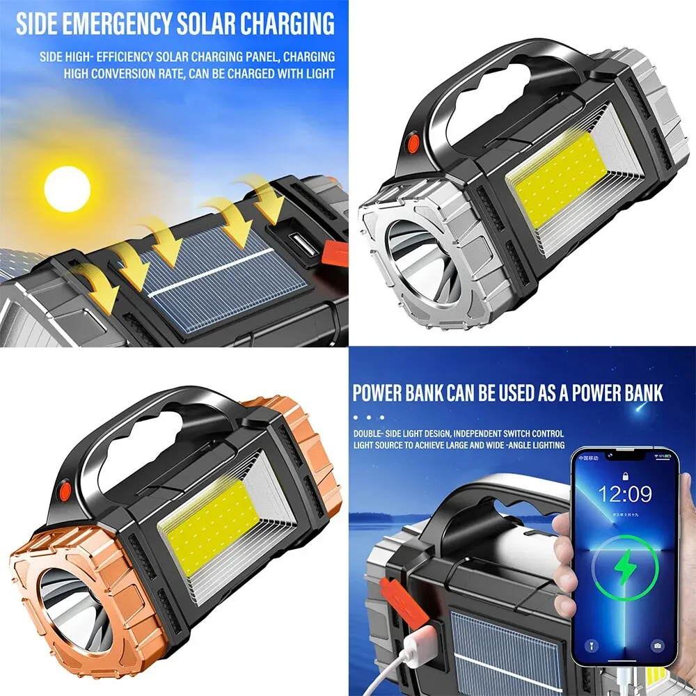 อัพเกรดใหม่ ไฟฉาย LED พลังงานแ - Outdoor Lighting Lumen บทวิจารณ์และราคา