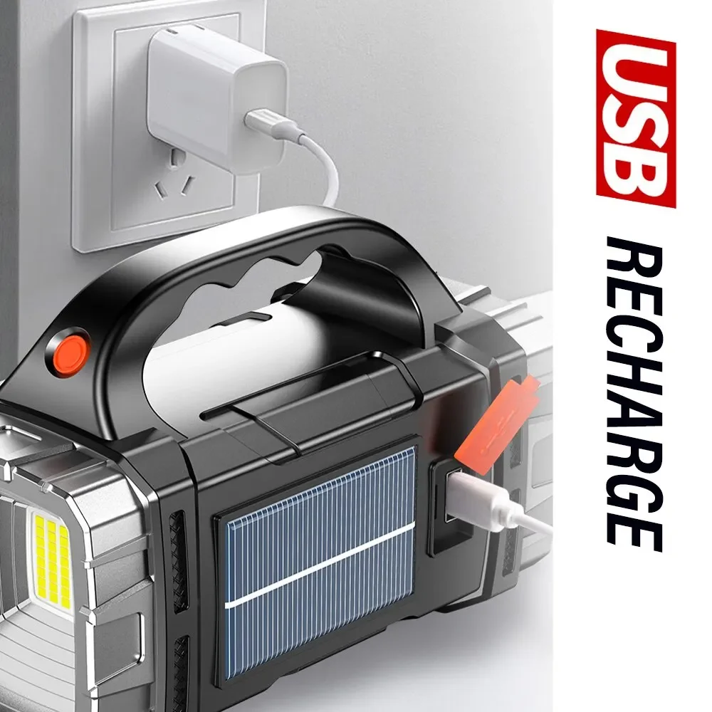 อัพเกรดใหม่ ไฟฉาย LED พลังงานแ - Outdoor Lighting Lumen บทวิจารณ์และราคา