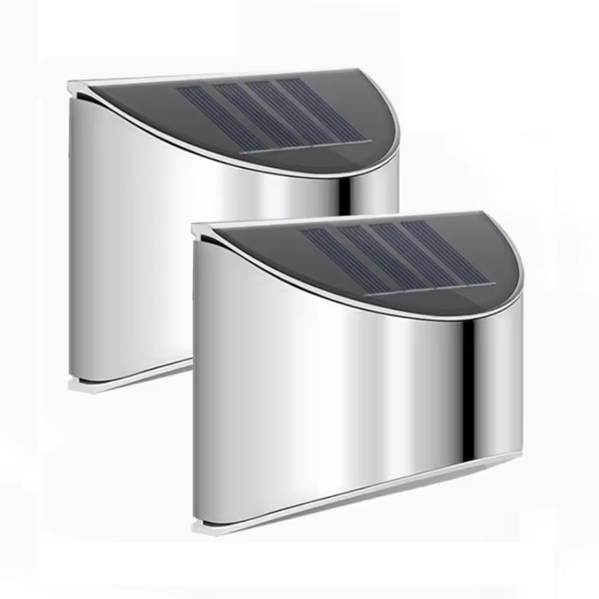 ไฟสวนพลังงานแสงอาทิตย์ 2 ชิ้น  - Outdoor Lighting Wall Mount บทวิจารณ์และราคา