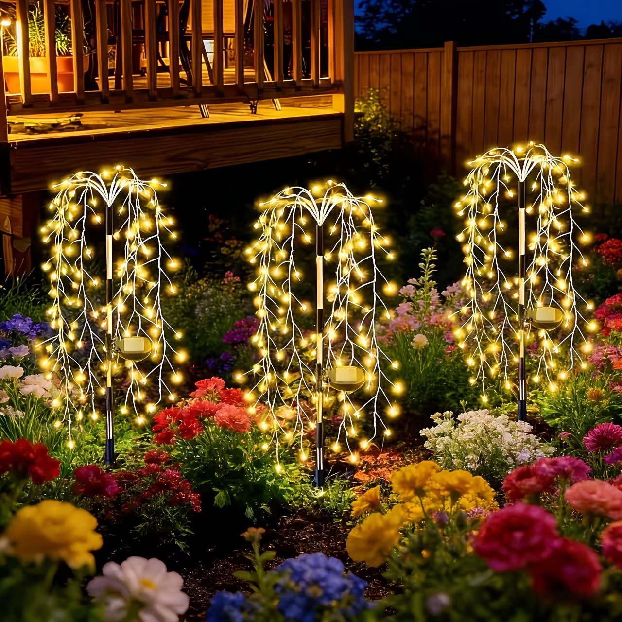 ไฟ LED สายไฟประดับรูปดอกไม้ไฟ  - Wired Pathway Light บทวิจารณ์และราคา