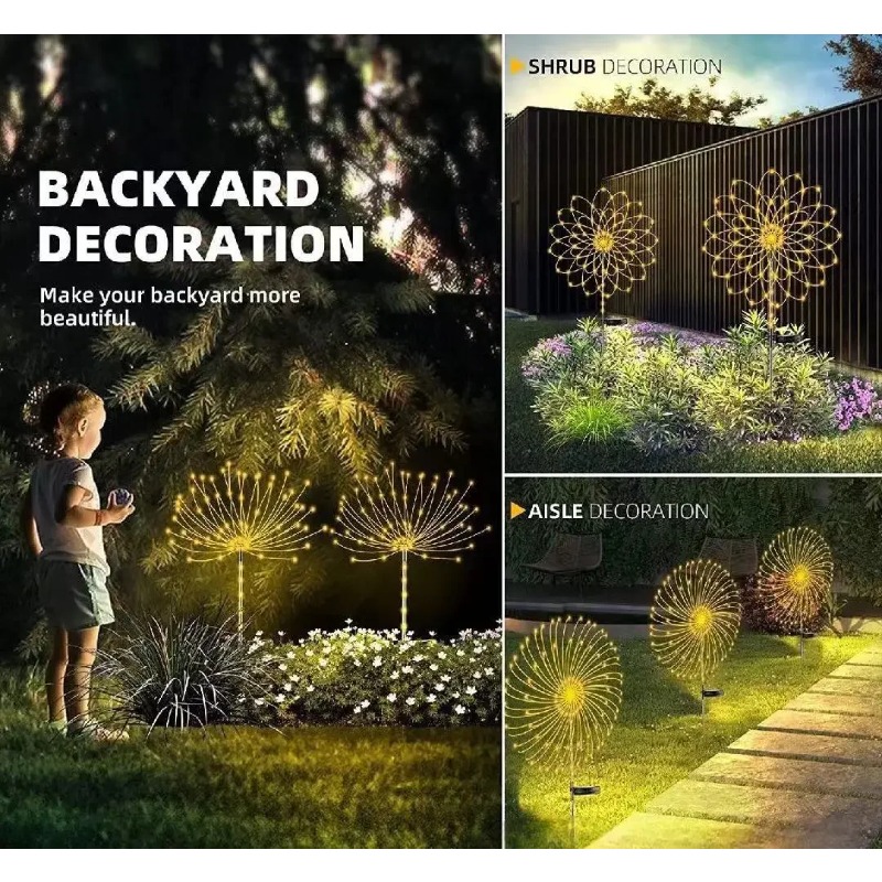 โคมไฟพลังงานแสงอาทิตย์รูปดอกไม - Wired Pathway Light บทวิจารณ์และราคา