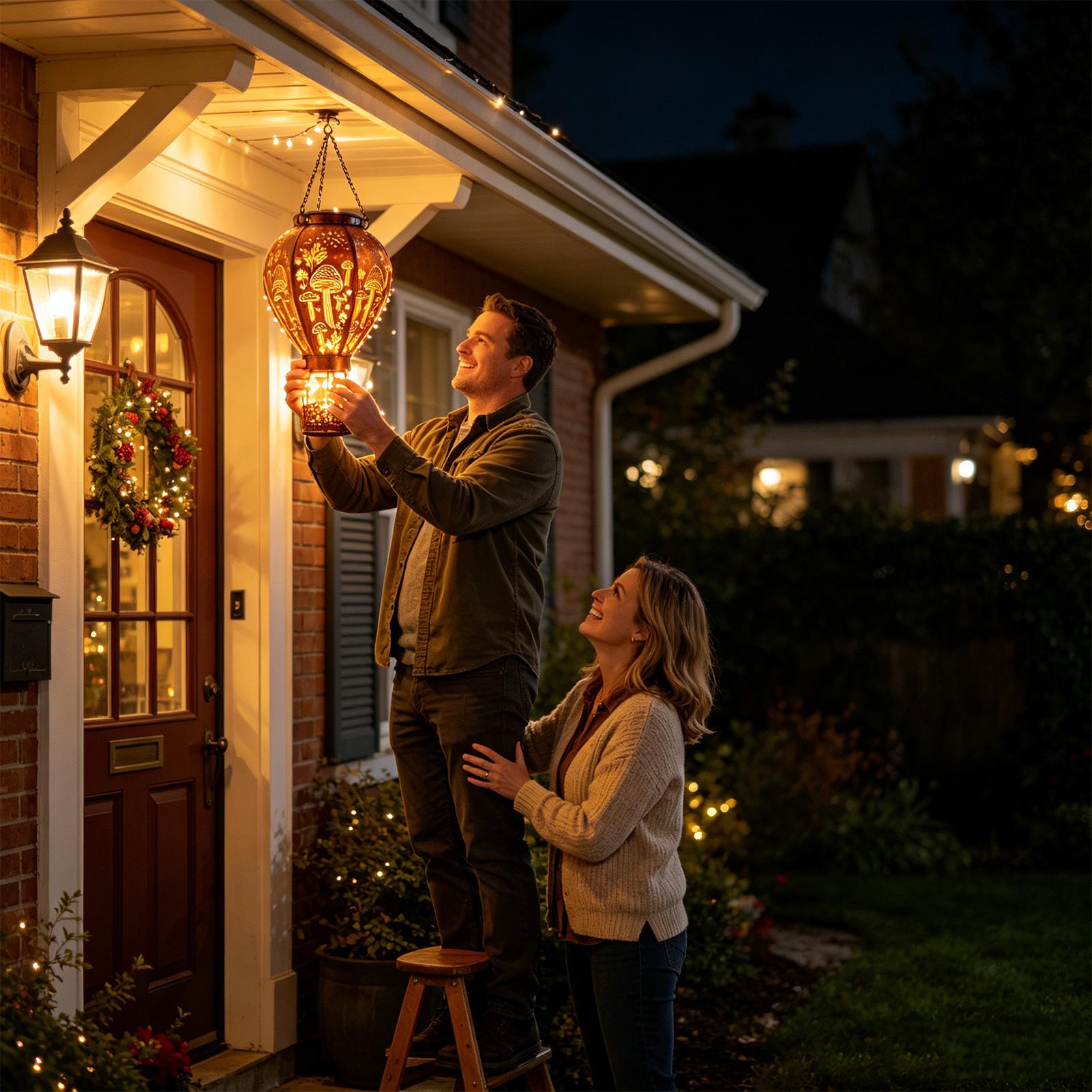 ไฟบอลลูนอากาศร้อนพลังงานแสงอาท - Solar Path Light บทวิจารณ์และราคา