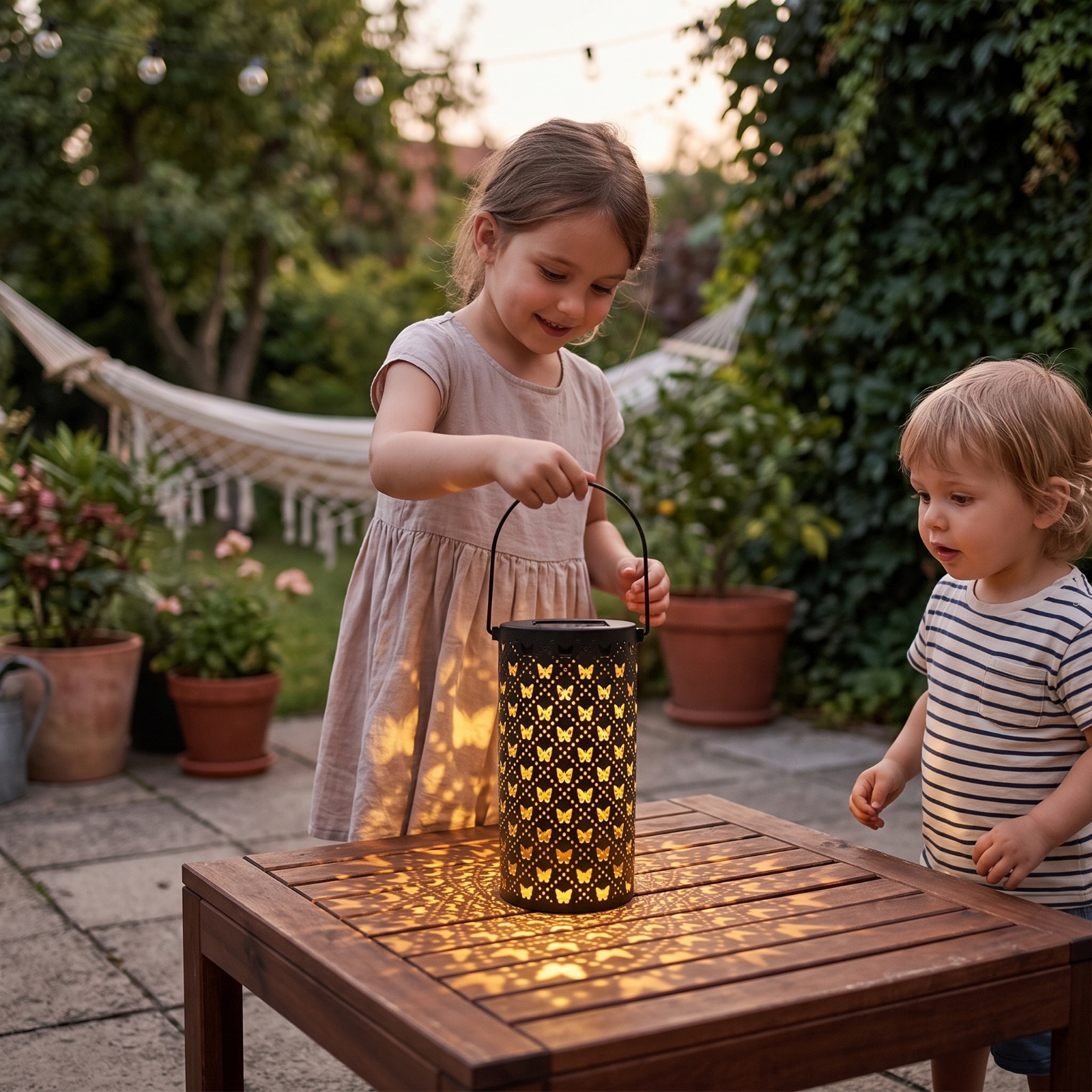 โคมไฟโซลาร์เซลล์รูปผีเสื้อ LED - Outdoor Lighting Patio บทวิจารณ์และราคา