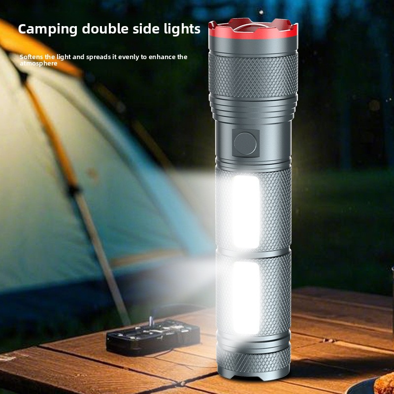 ไฟฉายไฮไลท์ 7200mAh ไฟด้านข้าง - Outdoor Lighting Lowes บทวิจารณ์และราคา