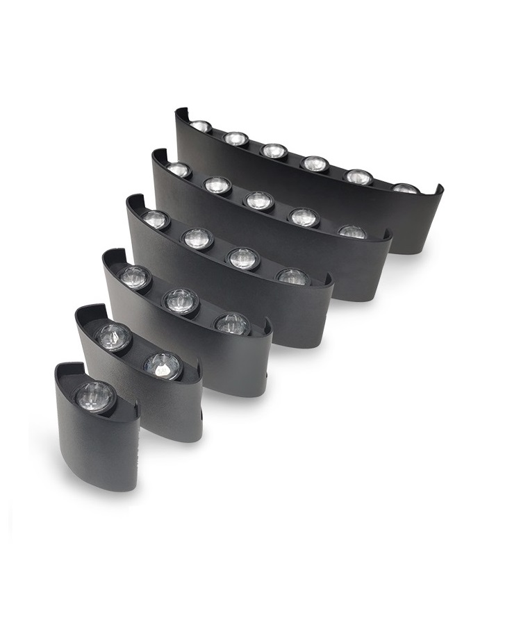 โมเดิร์น Led โคมไฟติดผนังกลางแ - Outdoor Lighting Wall Mount บทวิจารณ์และราคา