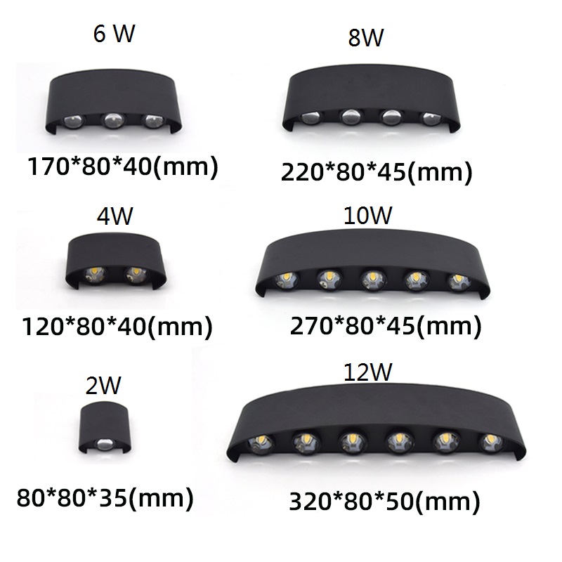 โมเดิร์น Led โคมไฟติดผนังกลางแ - Outdoor Lighting Wall Mount บทวิจารณ์และราคา