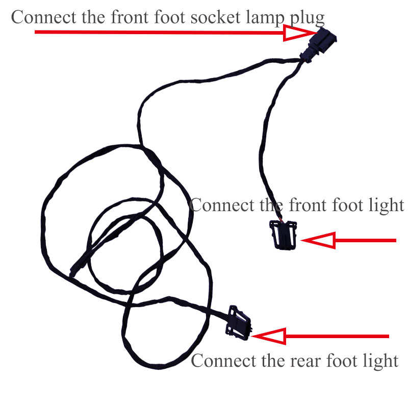 สายไฟชุดไฟส่องพื้นภายในรถยนต์ส - Wired Pathway Light บทวิจารณ์และราคา