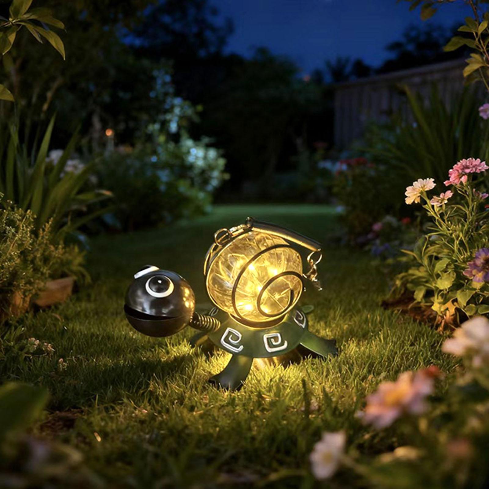 รูปปั้นเต่าพลังงานแสงอาทิตย์ ต - Solar Path Light บทวิจารณ์และราคา