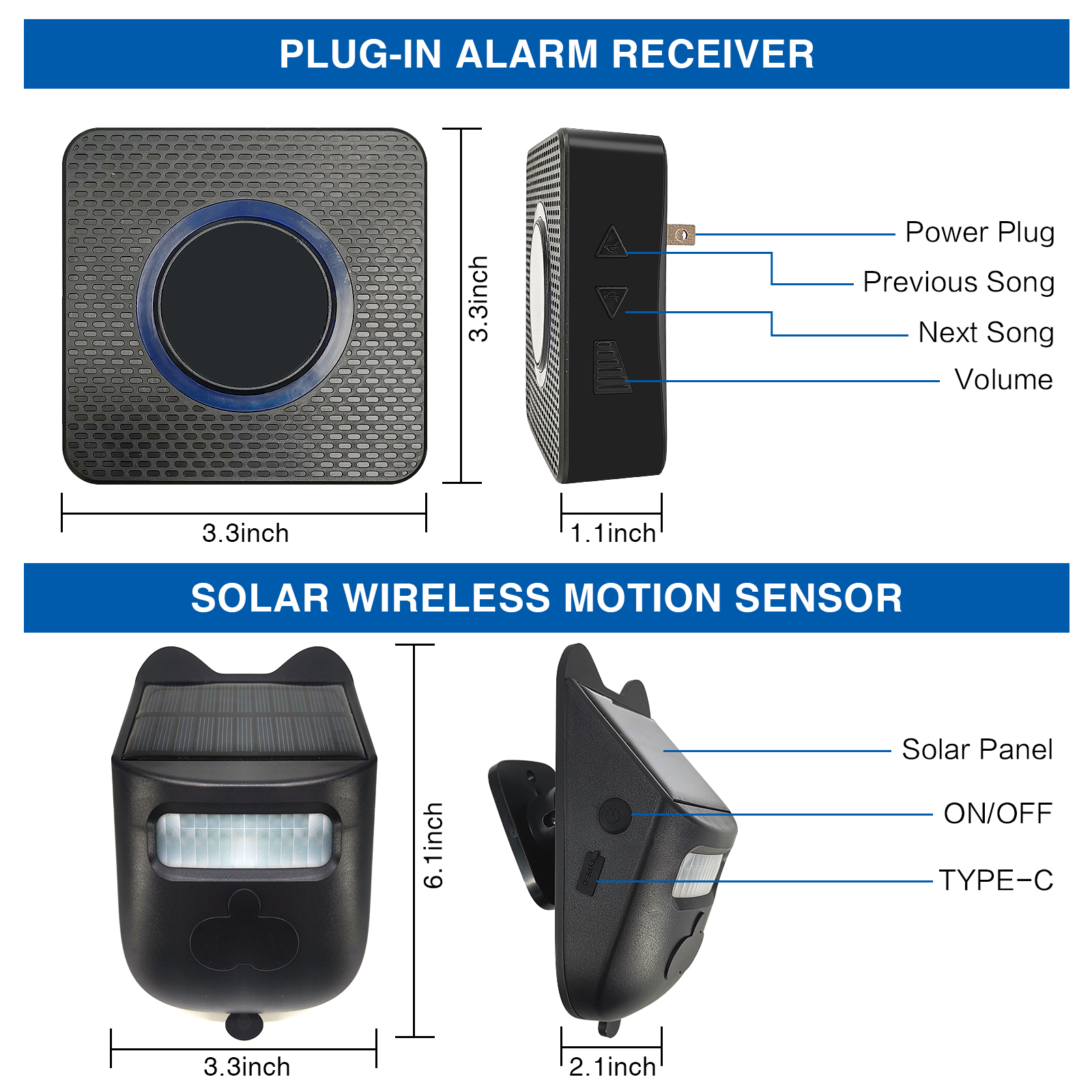 ระบบสัญญาณเตือนภัยทางเข้าบ้านแ - Wired Pathway Light บทวิจารณ์และราคา