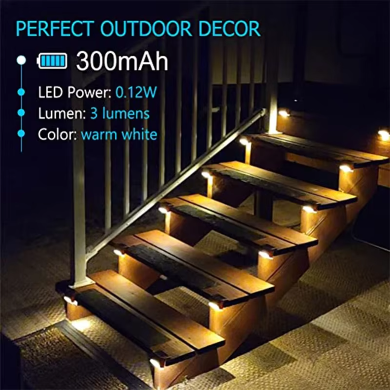 ไฟขั้นบันไดพลังงานแสงอาทิตย์กล - Solar Path Light บทวิจารณ์และราคา
