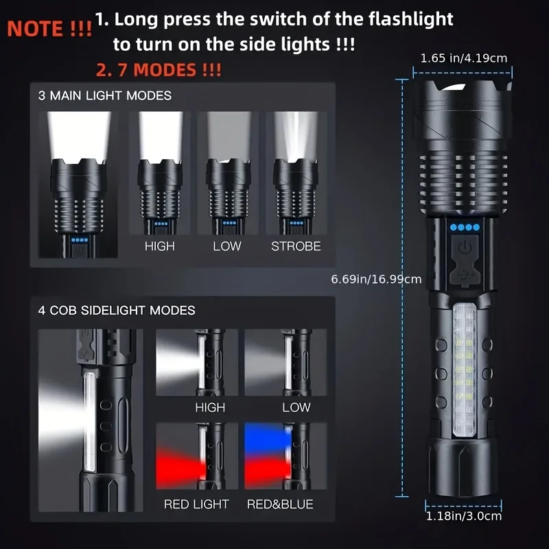 ไฟฉาย LED กำลังสูง พร้อมหน้าจอ - Outdoor Lighting Guide บทวิจารณ์และราคา